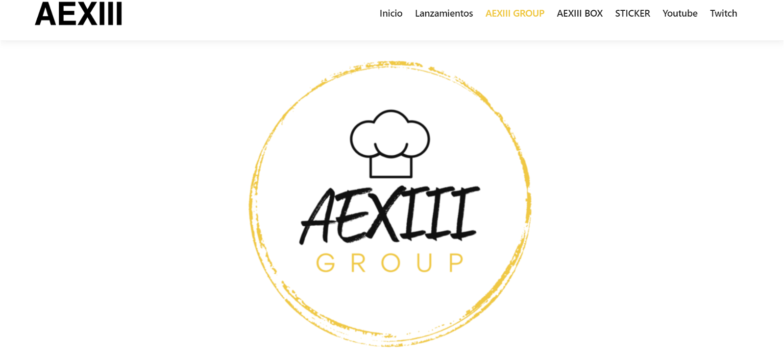 AEXIII cook group presentation banner