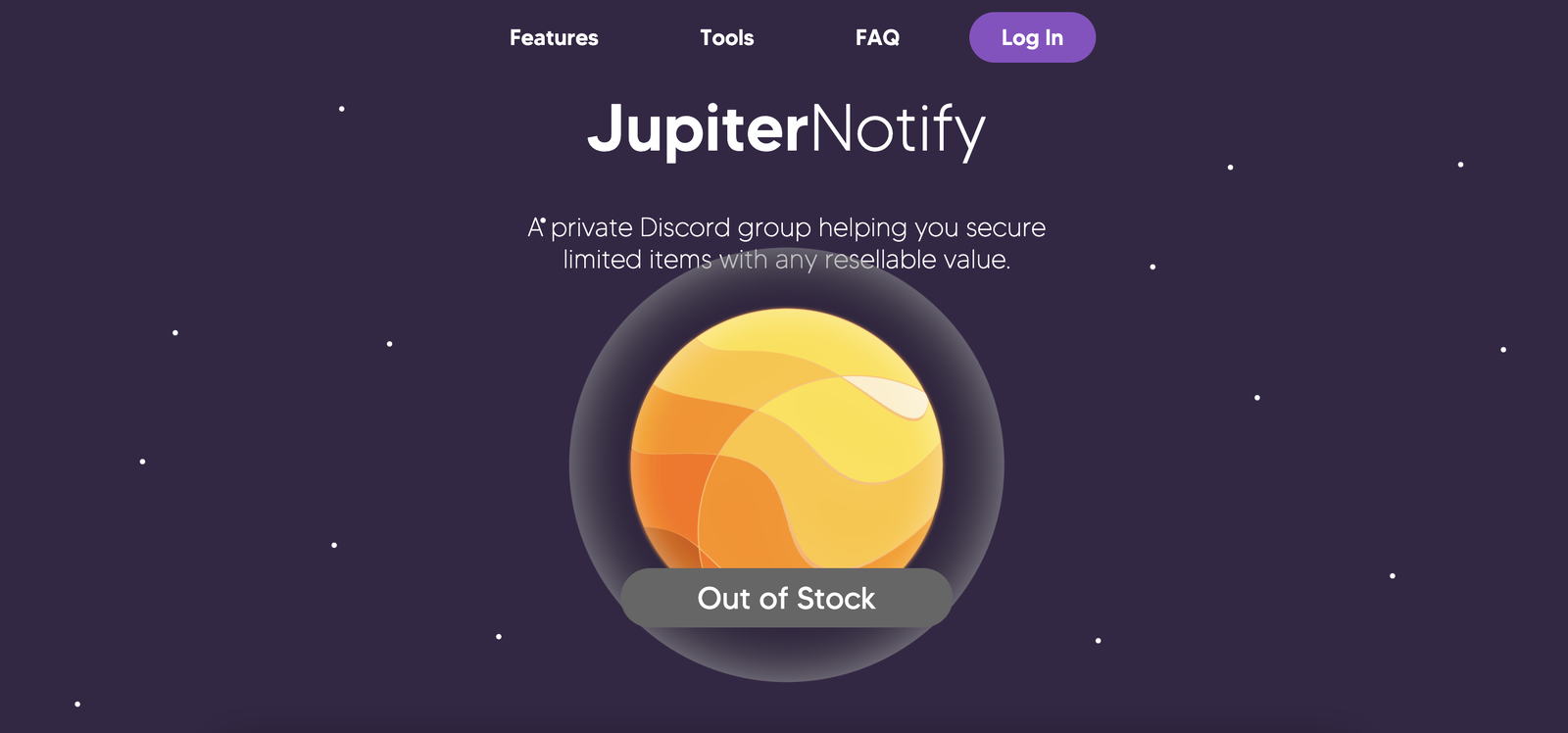 Jupiter Notify cook group presentation banner