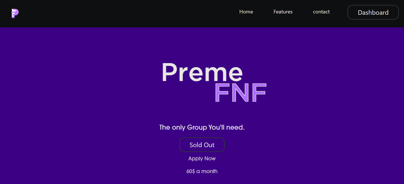 Preme FNF cook group presentation banner