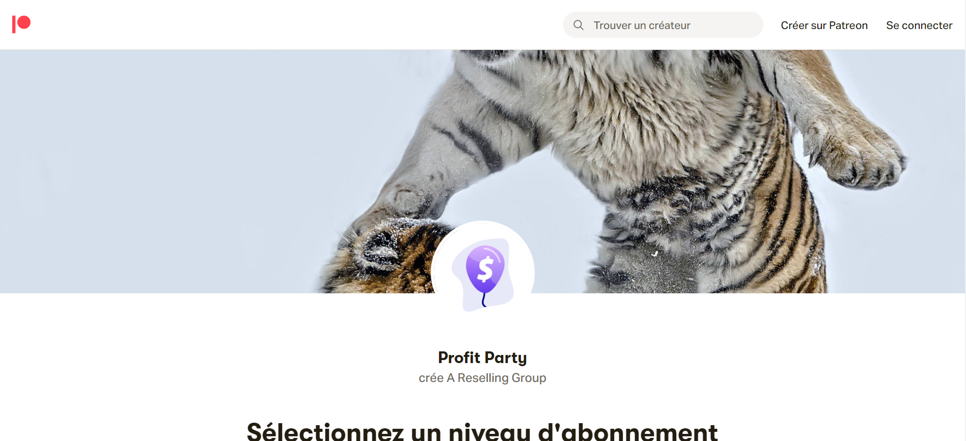 ProfitParty cook group presentation banner