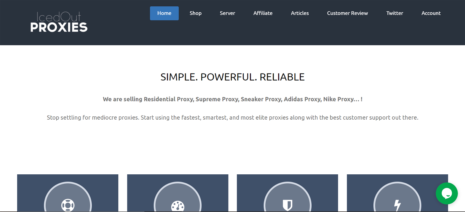 Iced Out Proxies sneaker proxy residential proxies datacenter