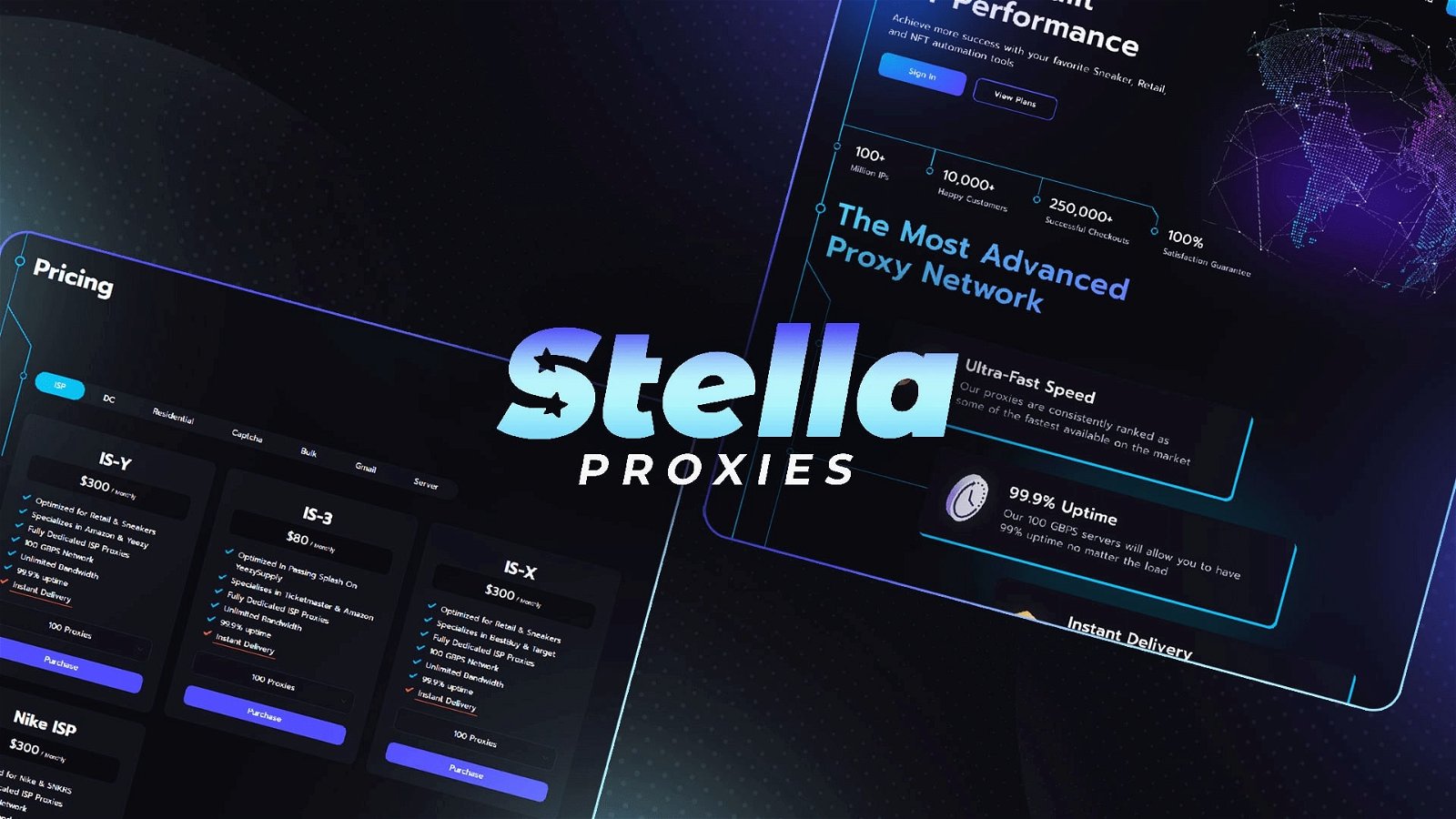 Stella Proxies sneaker proxy residential proxies datacenter