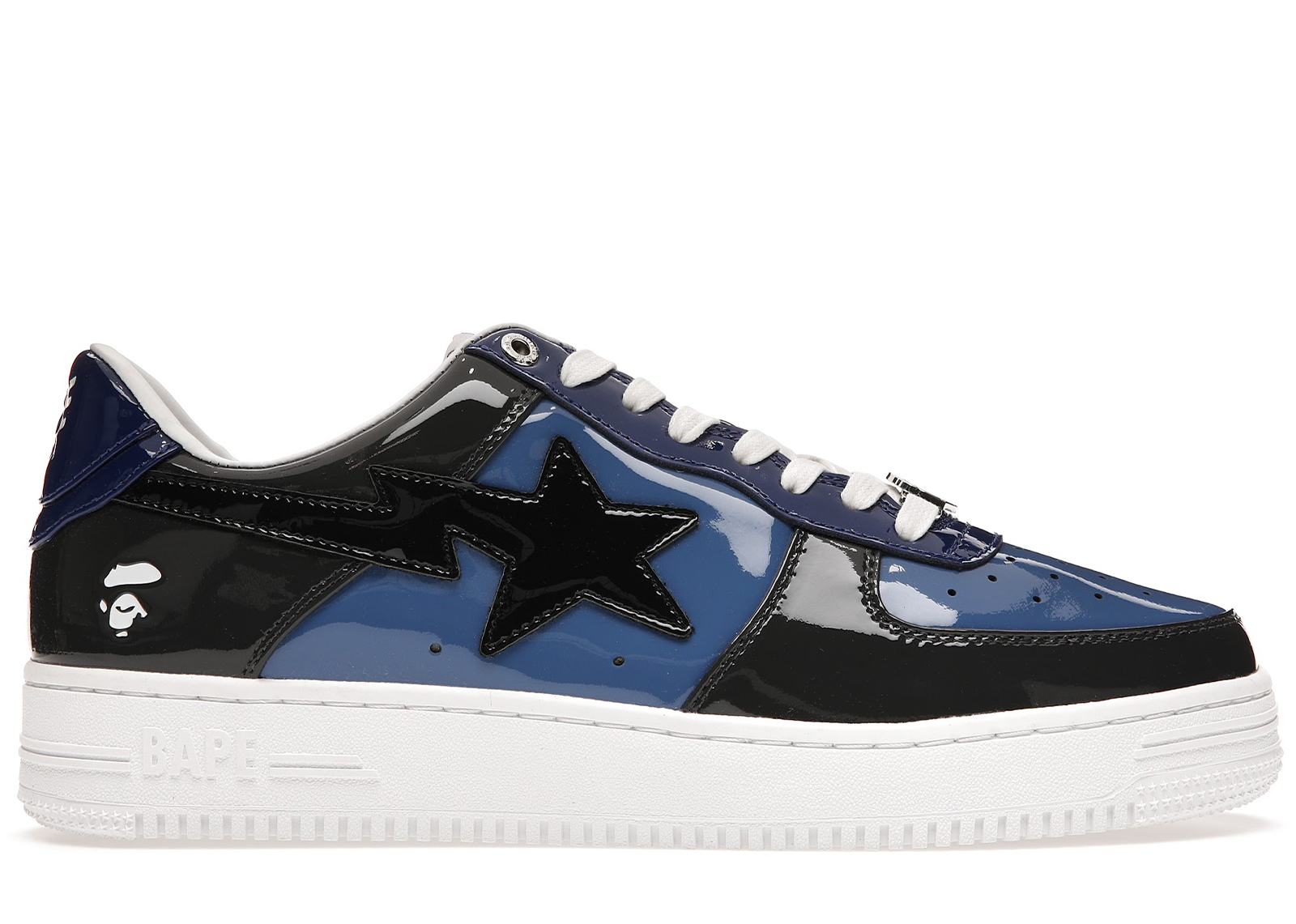sneakers A Bathing Ape Bape Sta Low Color Camo Combo Blue