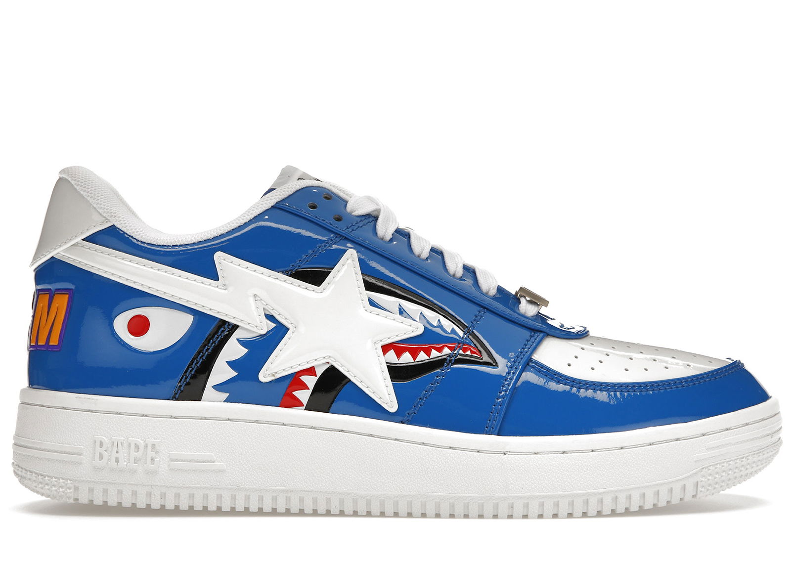 sneakers A Bathing Ape Bape Sta Low Color Block Shark Blue