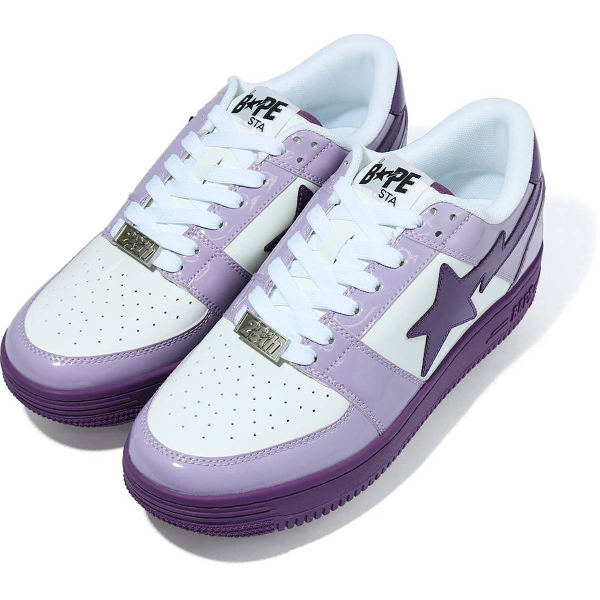 sneakers A Bathing Ape Bape Sta Low Purple (2020)