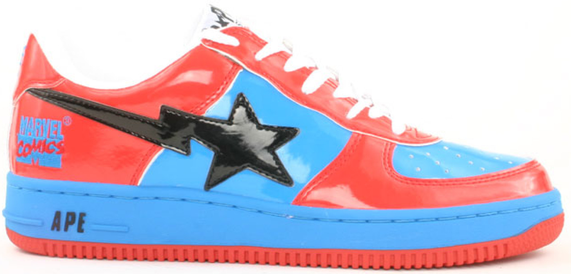 sneakers A Bathing Ape Bape Sta Low Marvel Comics Spider Man
