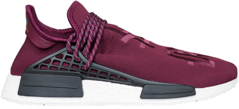 adidas NMD R1 Pharrell HU Friends and Family Burgundy sneakers