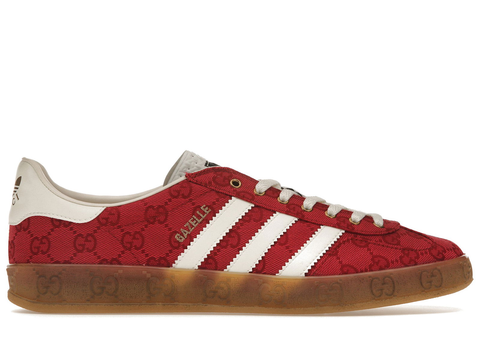 sneakers adidas x Gucci Gazelle Original GG Red