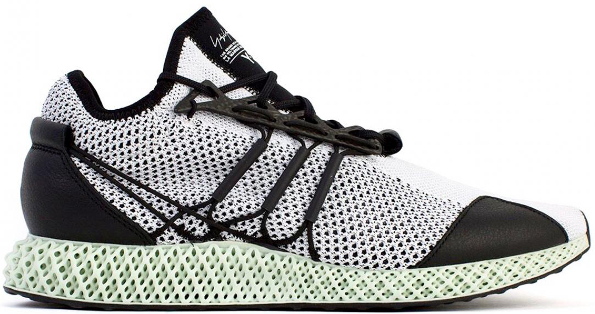 sneakers adidas Y-3 Runner 4D Black White