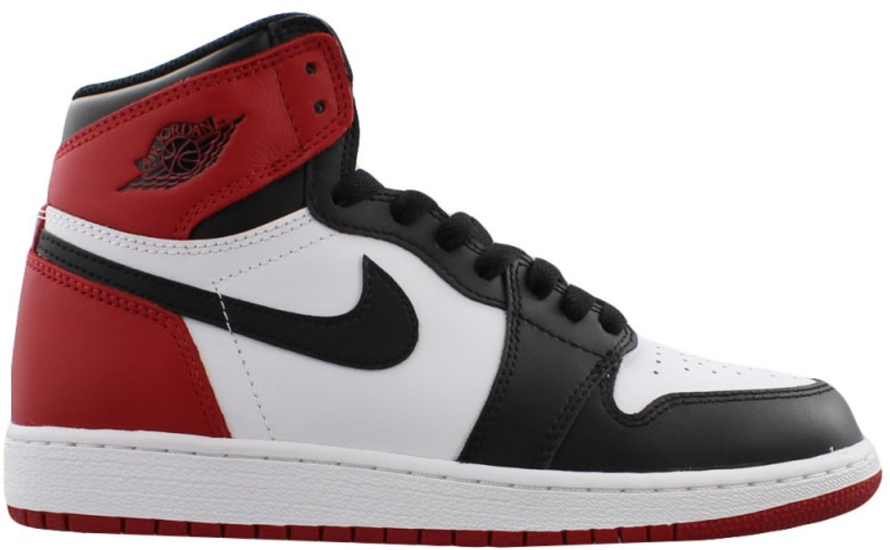 sneakers Jordan 1 Retro Black Toe (2016) (GS)