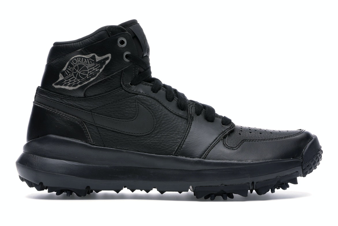 Jordan 1 Retro Golf Triple Black sneakers