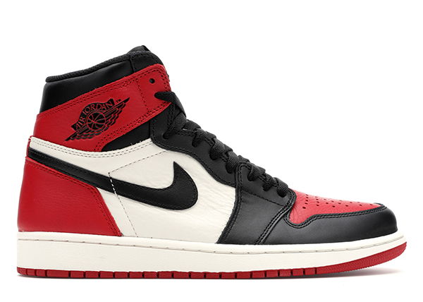 Jordan 1 Retro High Bred Toe sneakers