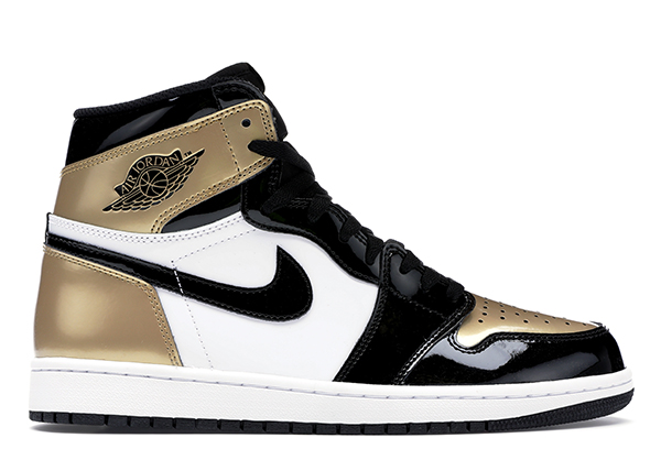 sneakers Jordan 1 Retro High NRG Patent Gold Toe