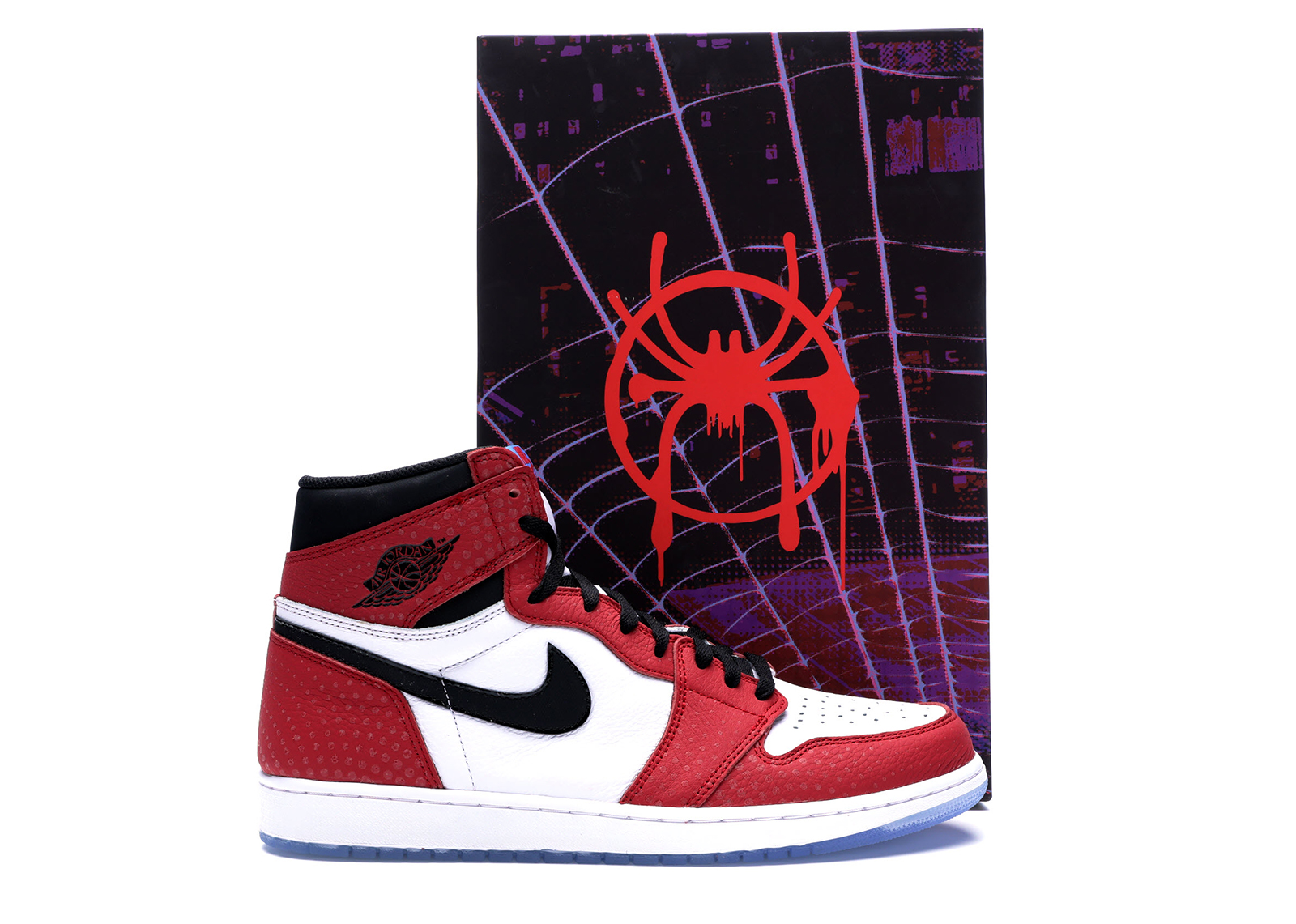 sneakers Jordan 1 Retro High Spider Man Origin Story (Special Box)
