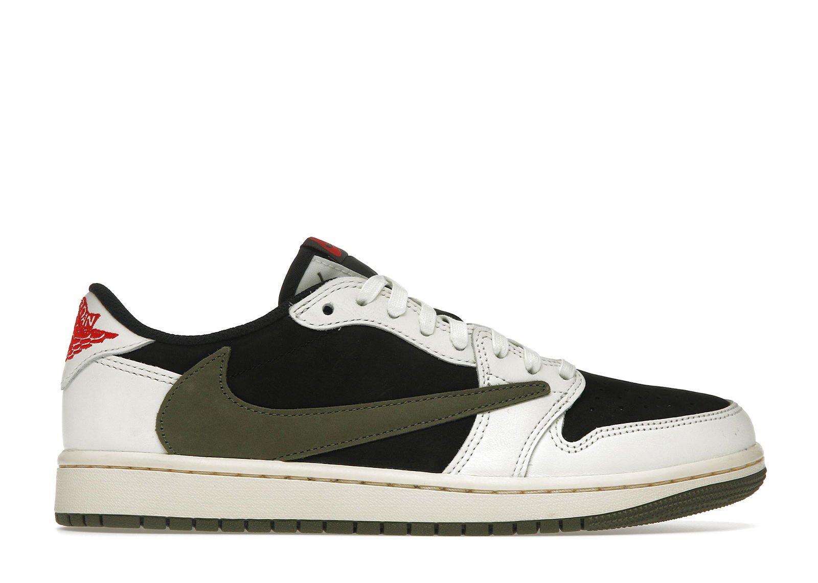 Jordan 1 Retro Low OG SP Travis Scott Olive (Women's) sneakers