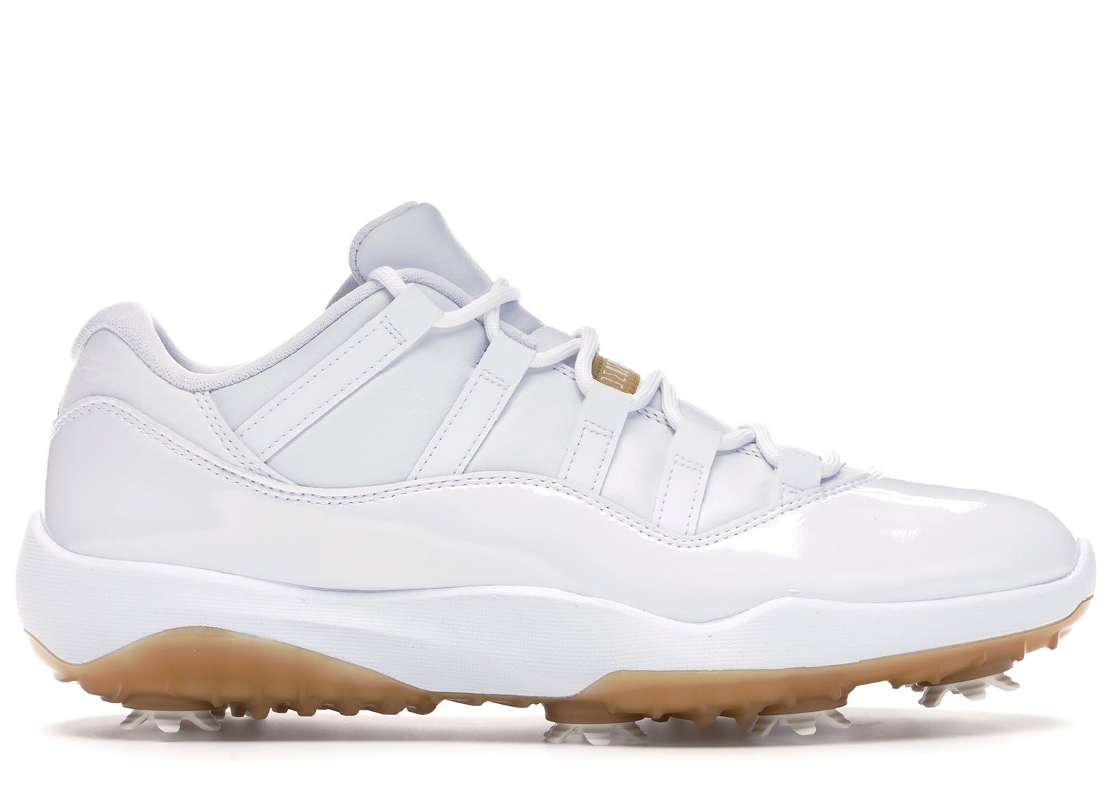 Jordan 11 Retro Low Golf White Metallic Gold sneakers