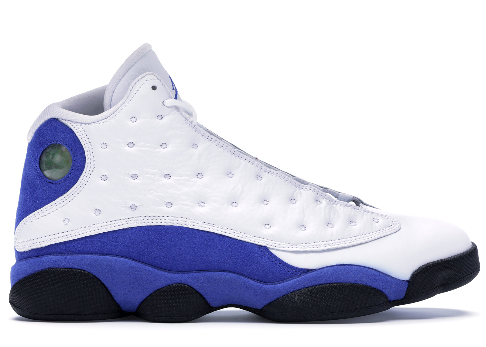 sneakers Jordan 13 Retro White Hyper Royal Black