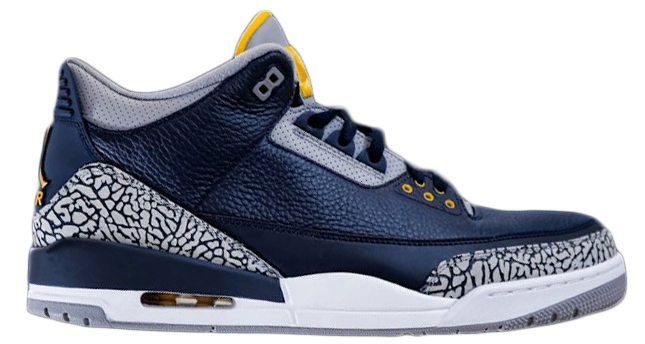 sneakers Jordan 3 Retro Michigan PE