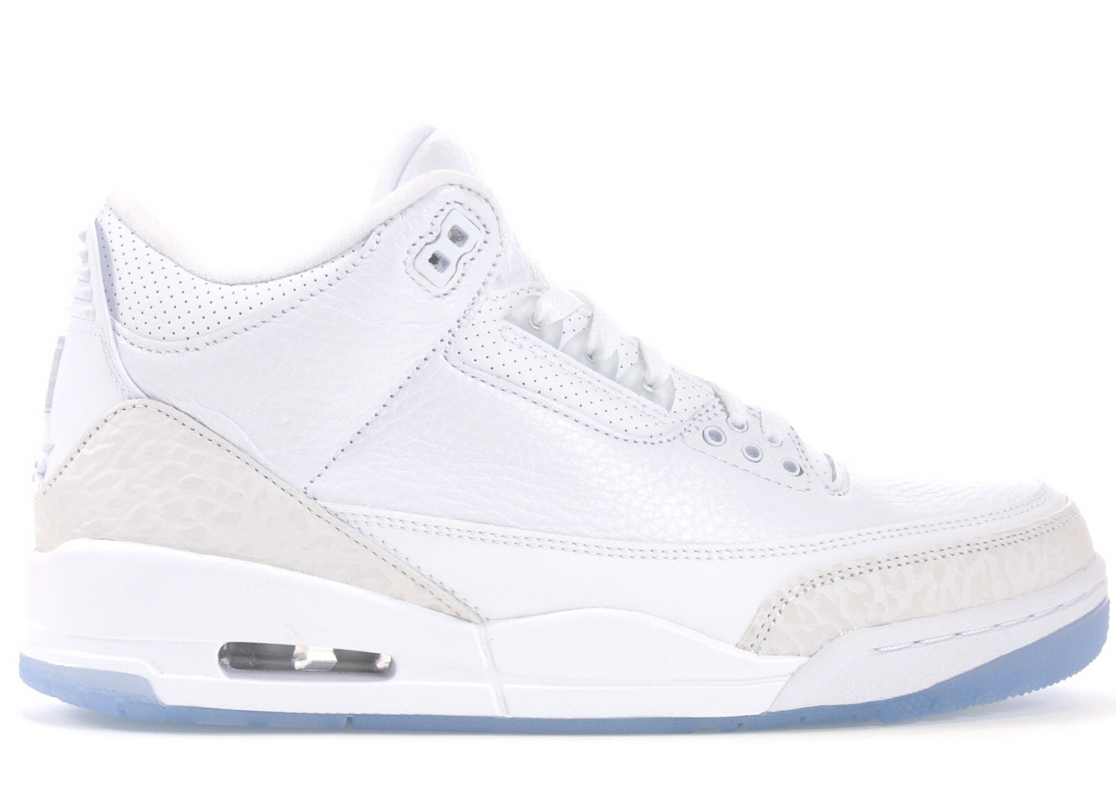 sneakers Jordan 3 Retro Pure White (2018)