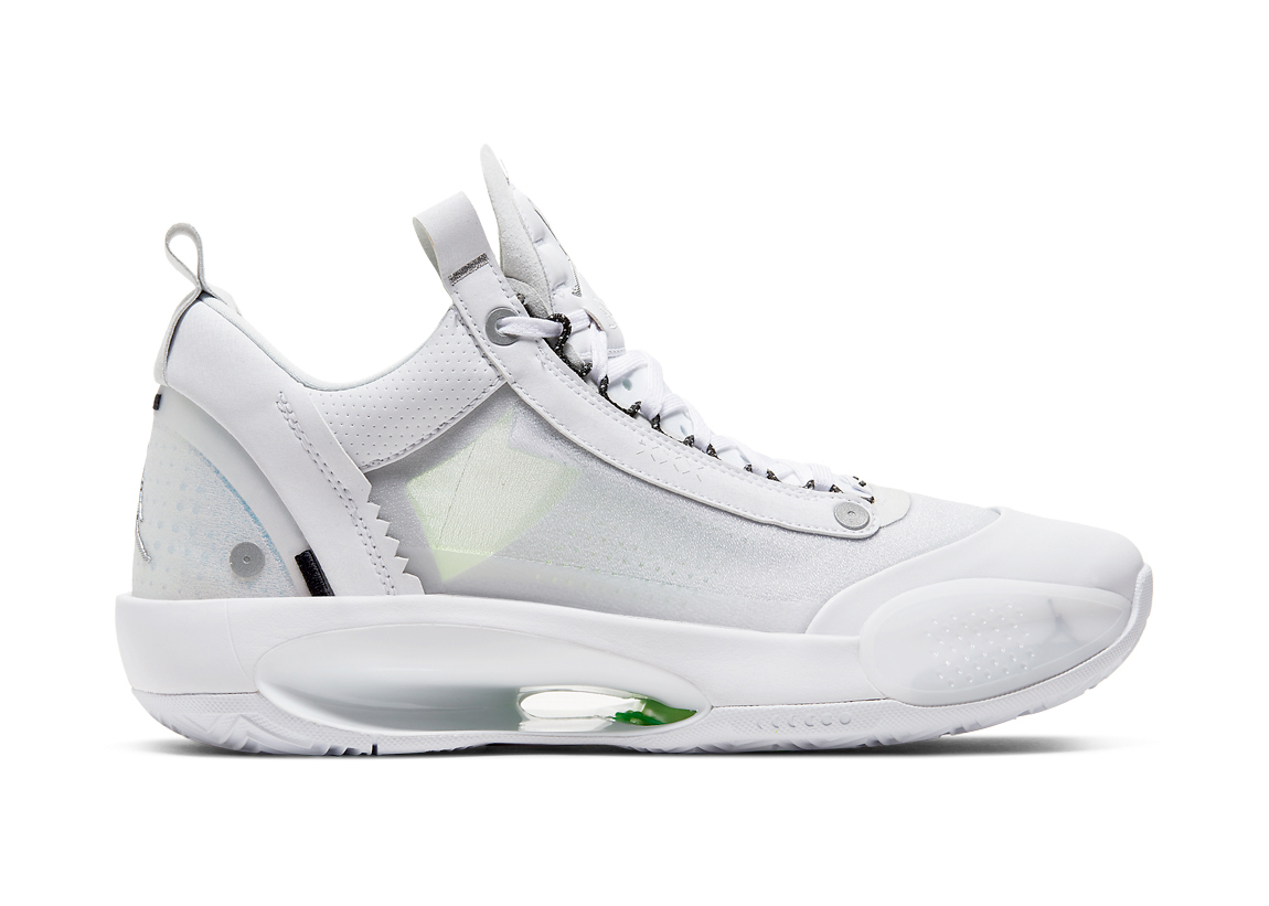 sneakers Jordan 34 Low PF Pure Money (White Sole)