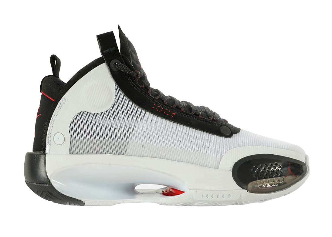 sneakers Jordan 34 White Black Red (GS)