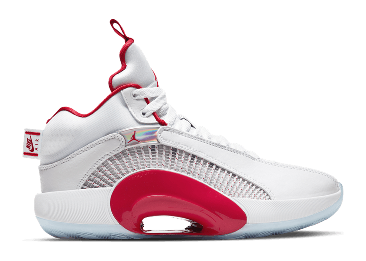 sneakers Jordan XXXV White Fire Red (GS)