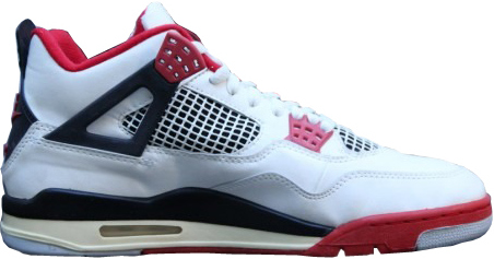sneakers Jordan 4 OG Fire Red (1989)