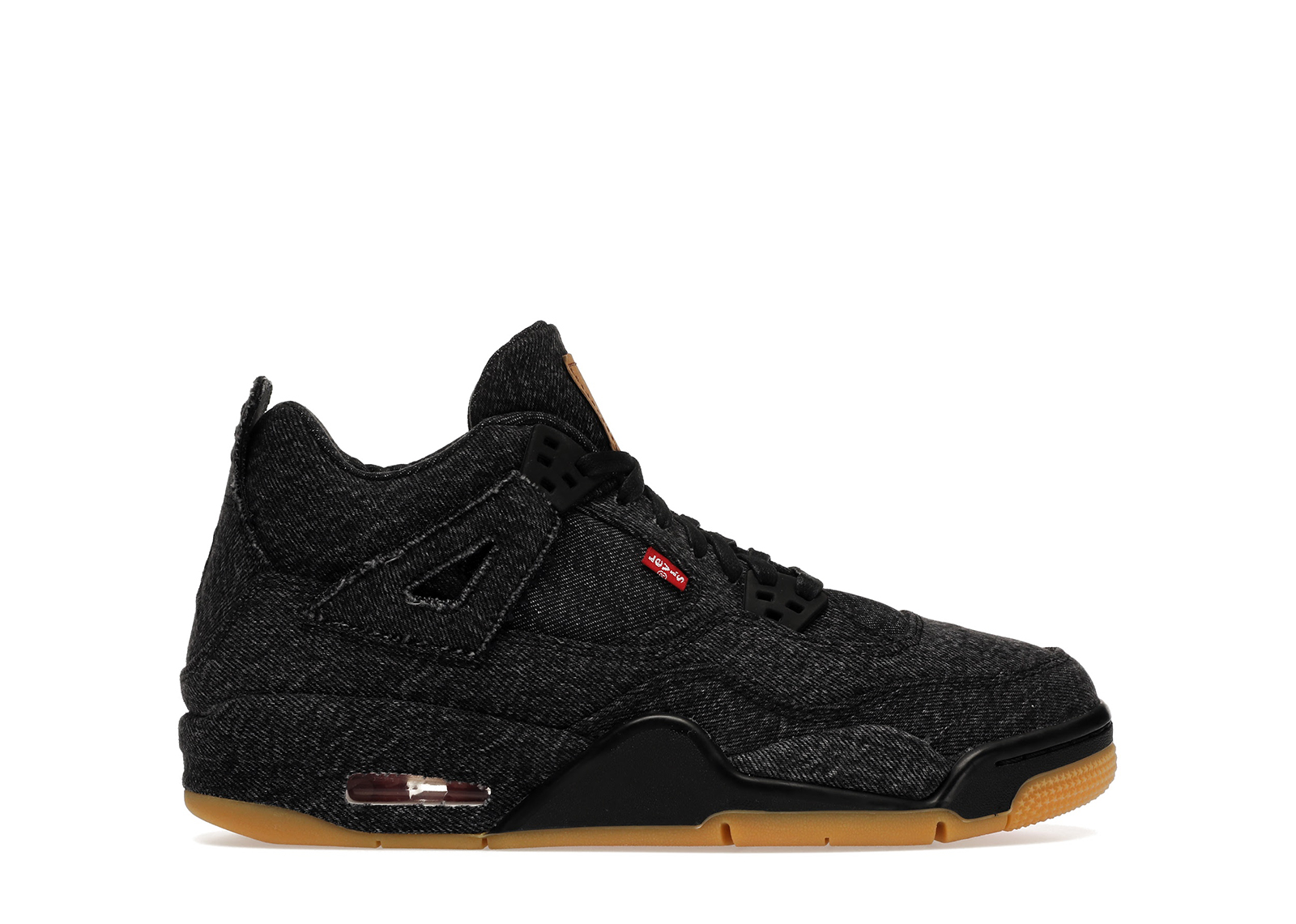 Jordan 4 Retro Levi's Black (GS) (Levi's Tag) - TimeToCop