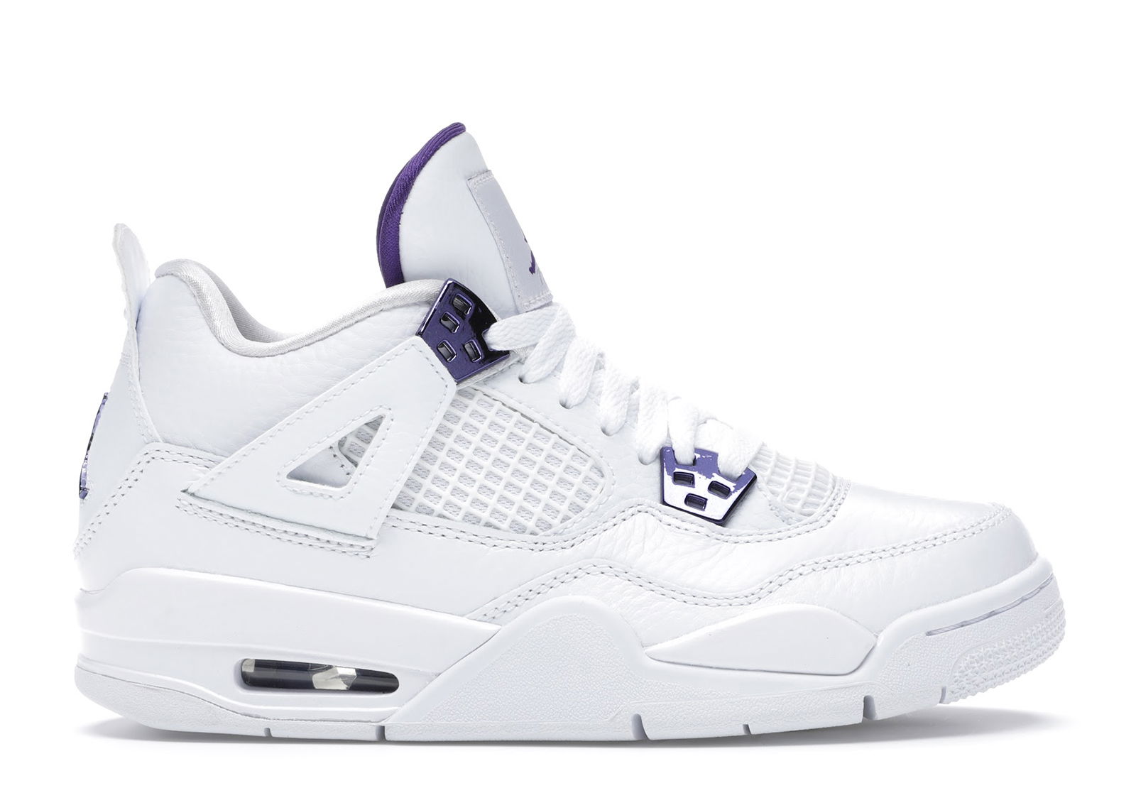 Jordan 4 Retro Metallic Purple (GS) sneakers