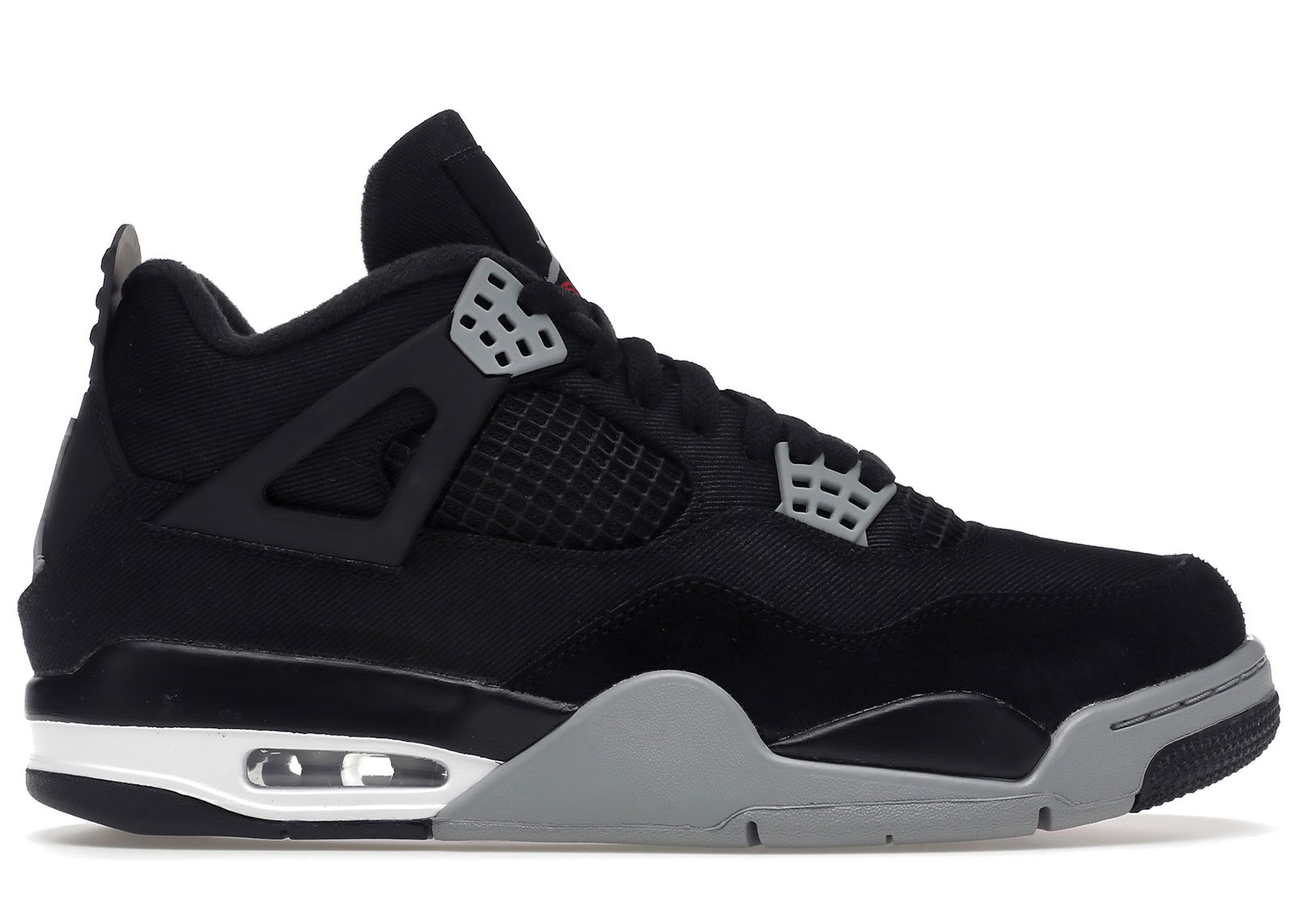 jordan 4 retro black canvas se