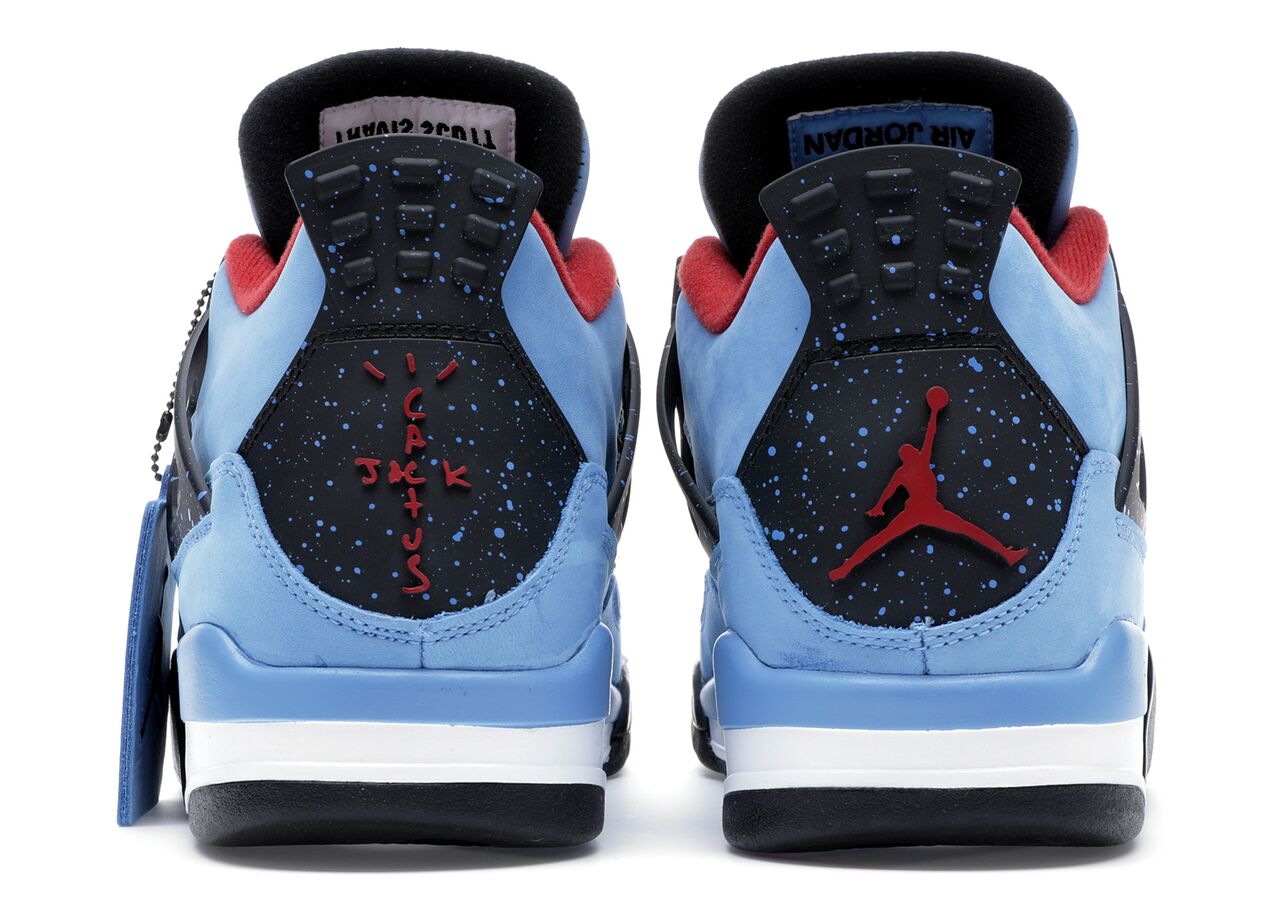 Jordan 4 Retro Travis Scott Cactus Jack sneakers
