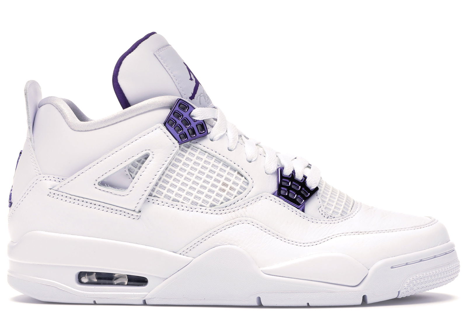 Jordan 4 Retro Metallic Purple sneakers