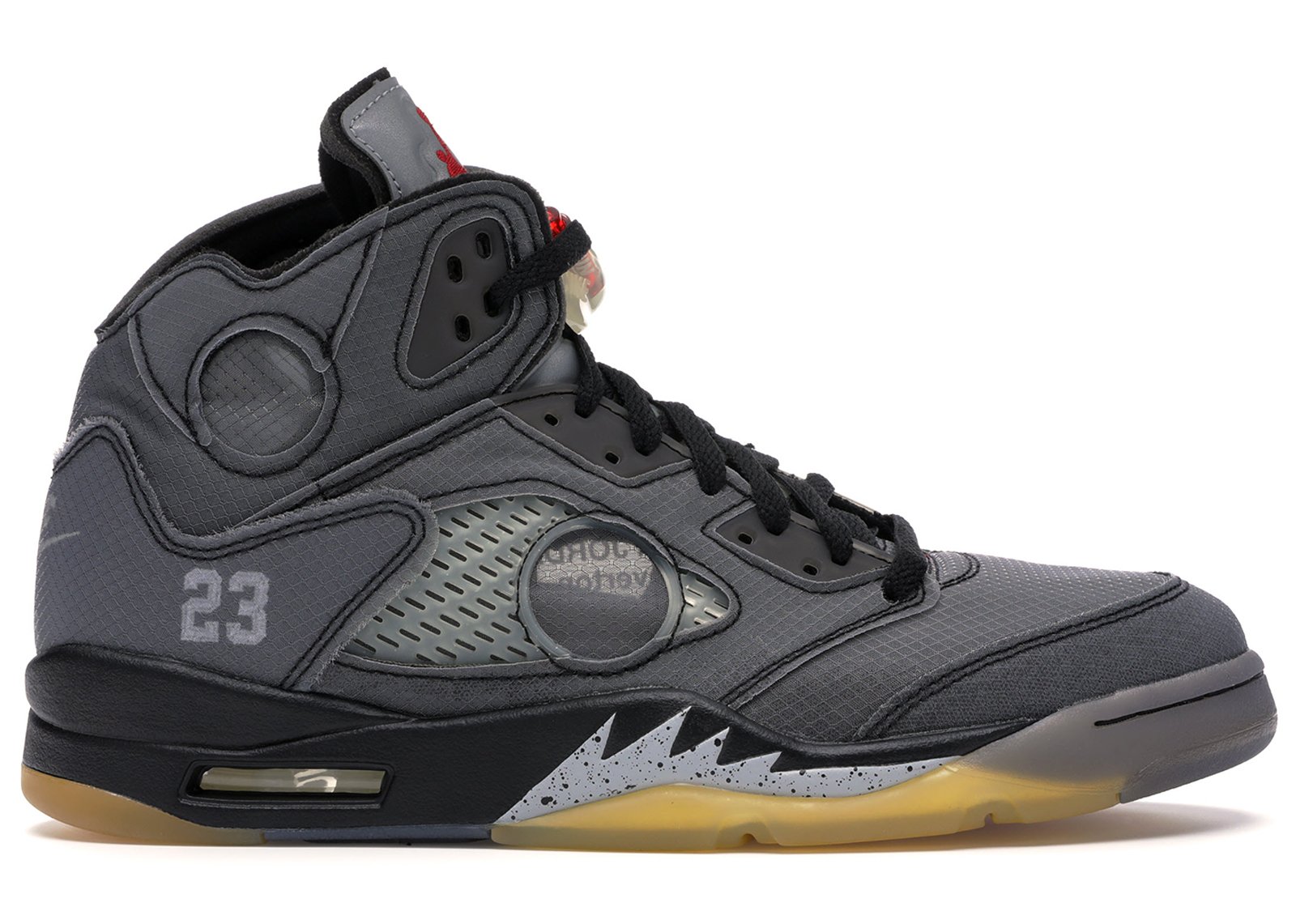 Jordan 5 Retro Off-White Black sneakers