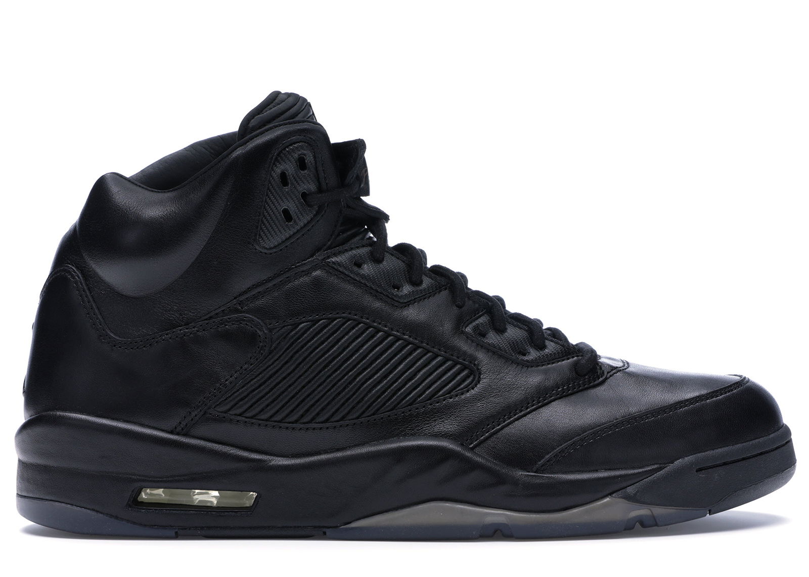 Jordan 5 Retro Premium Triple Black sneakers