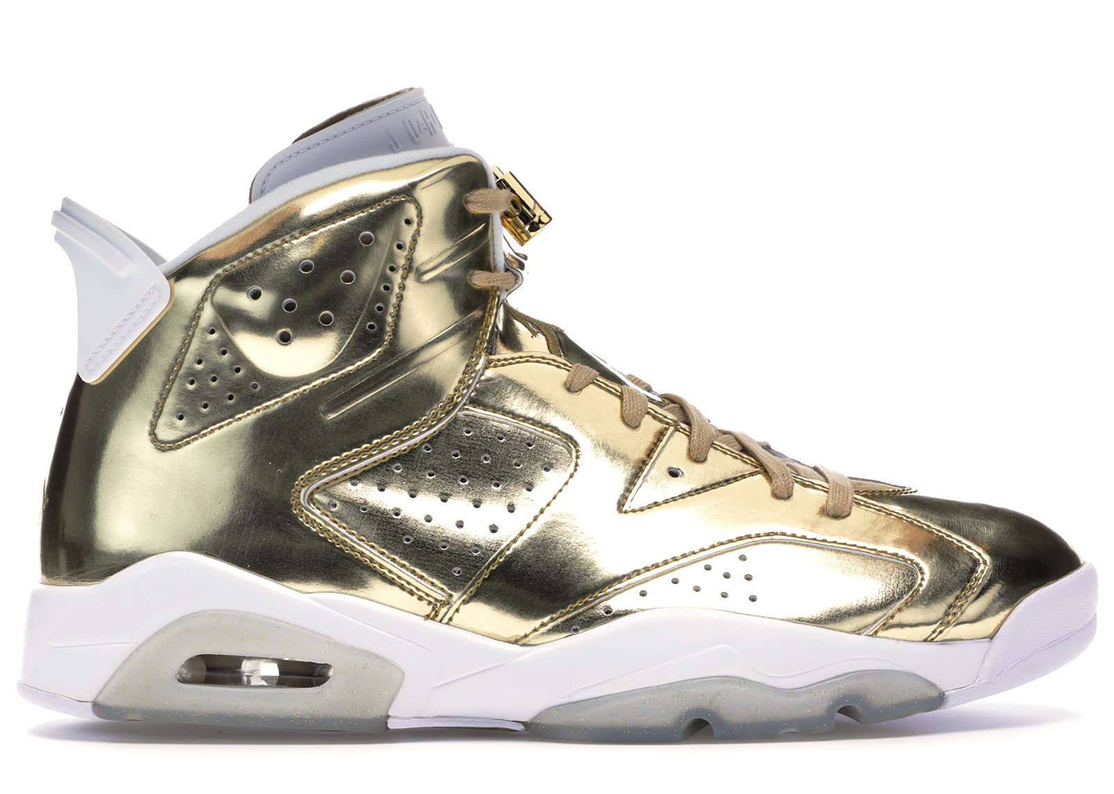 Jordan 6 Retro Pinnacle Metallic Gold sneakers