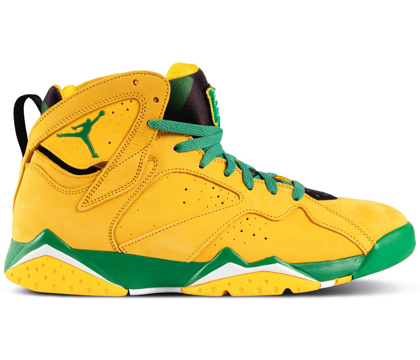 sneakers Jordan 7 Retro Oregon Ducks PE