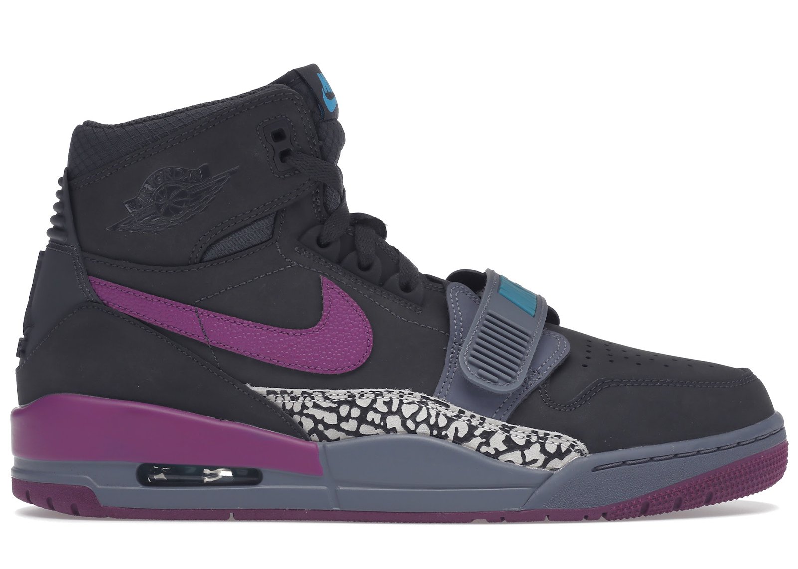 Jordan Legacy 312 Dark Grey Purple sneakers