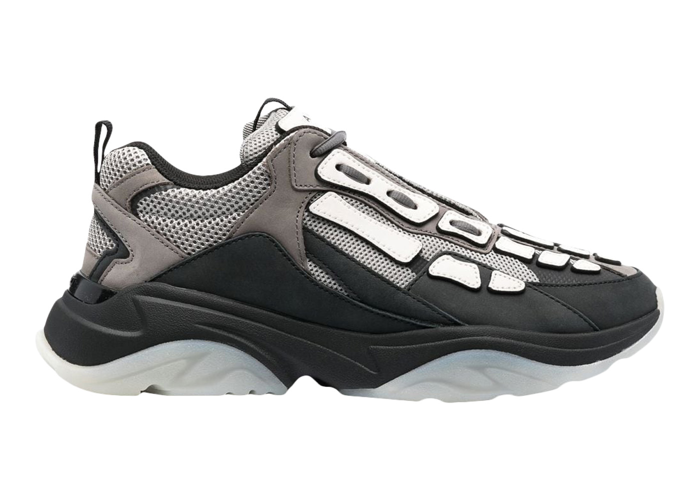 sneakers AMIRI Bone Runner Grey Black White