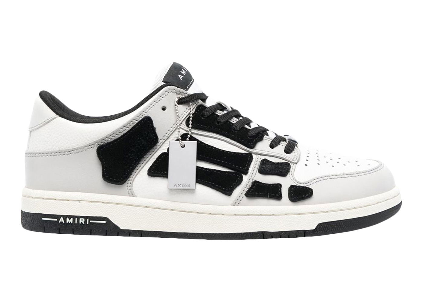 sneakers AMIRI Skel Top Low White Light Grey Black