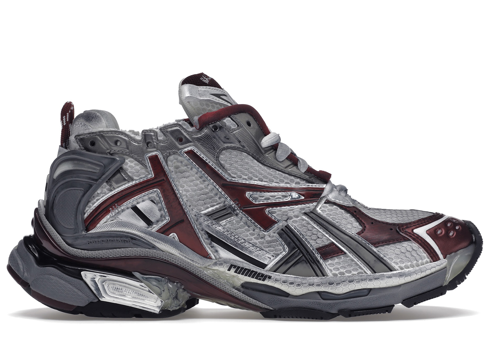 sneakers Balenciaga Runner Burgundy