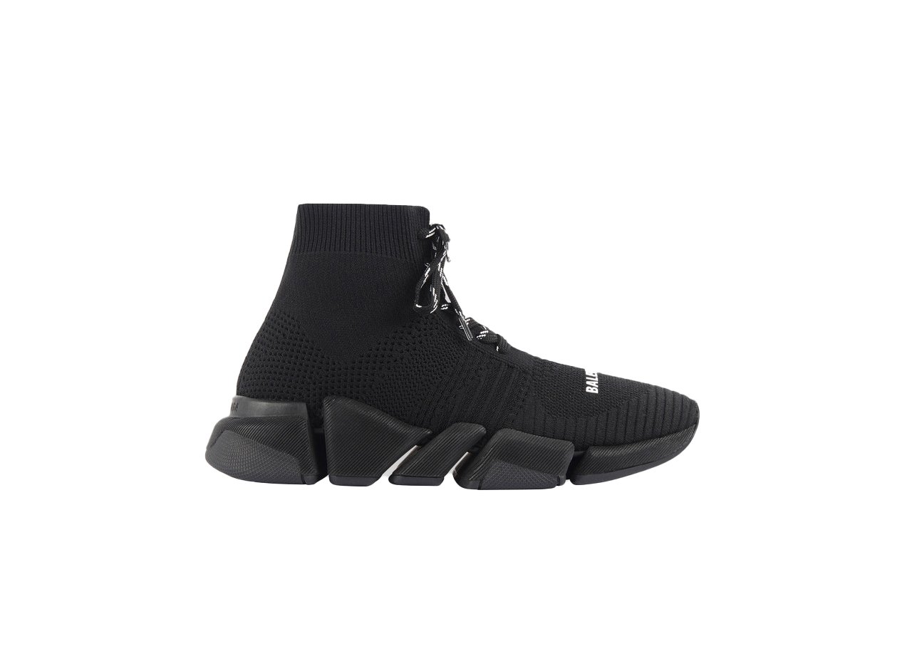sneakers Balenciaga Speed 2.0 Lace Up Black (W)
