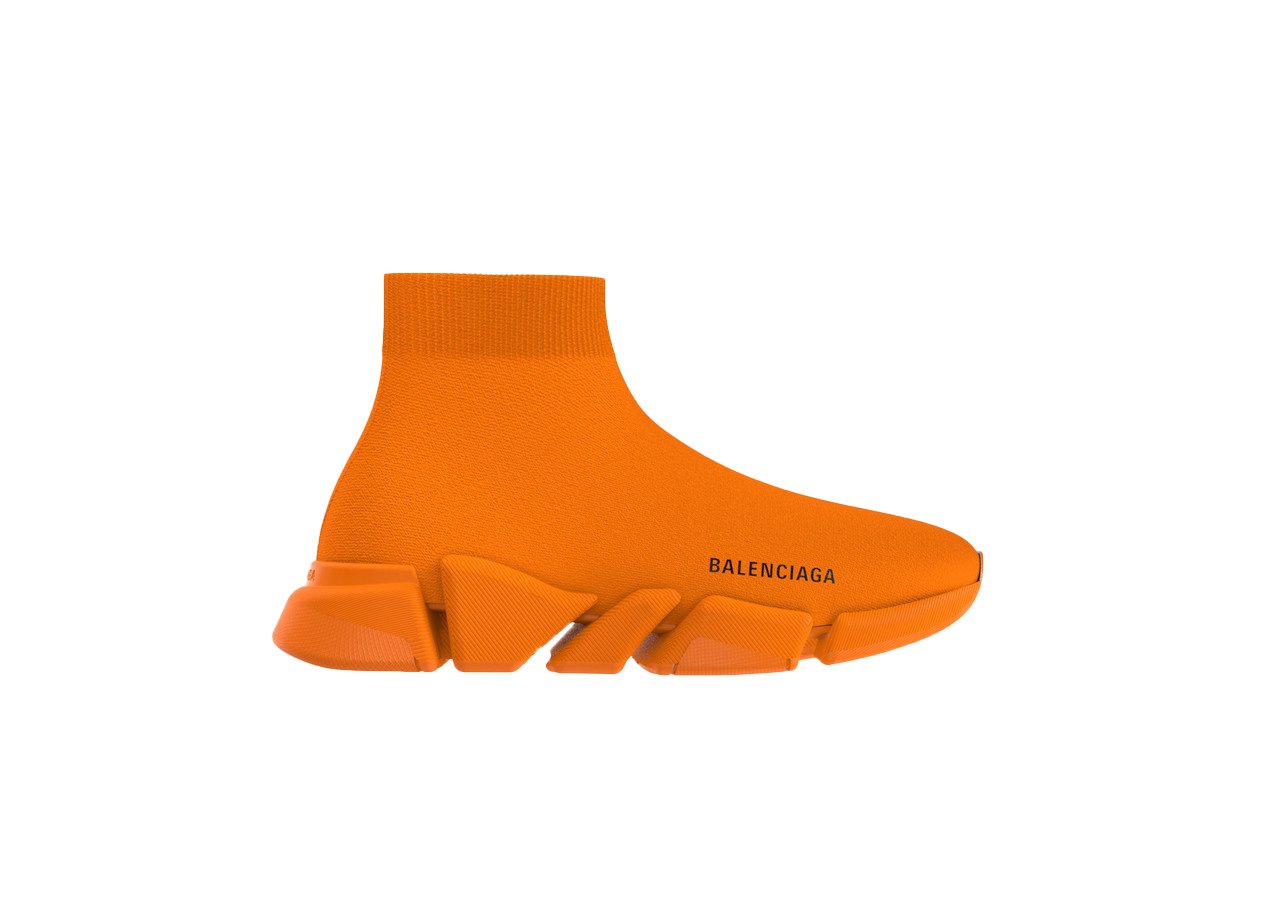 sneakers Balenciaga Speed 2.0 Neon Orange (Women's)