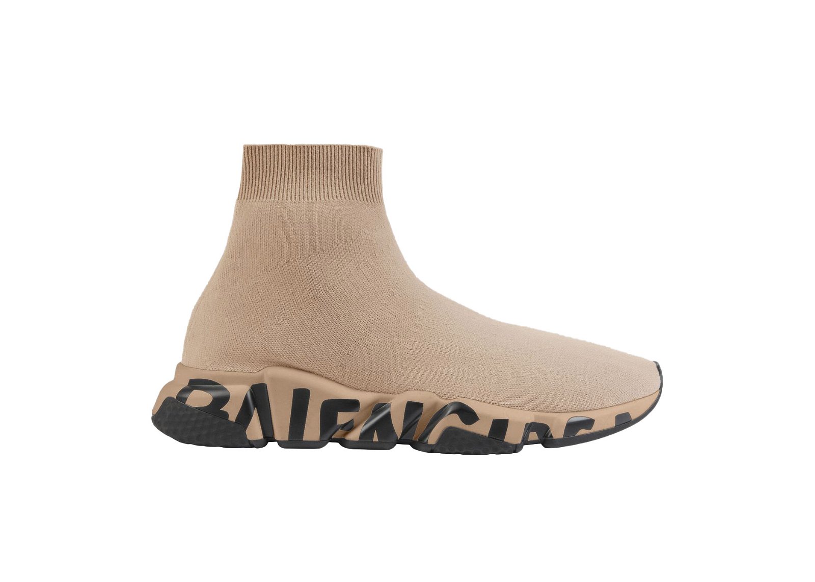 sneakers Balenciaga Speed Beige Black