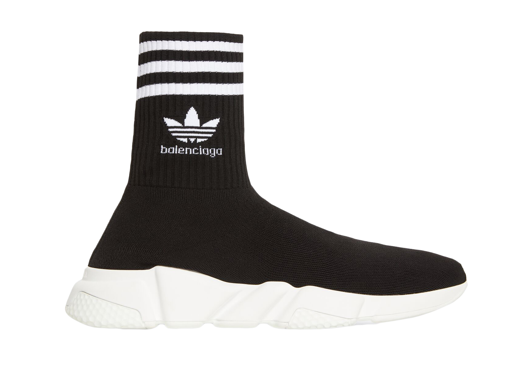 sneakers Balenciaga x adidas Speed Trainer Black White (W)