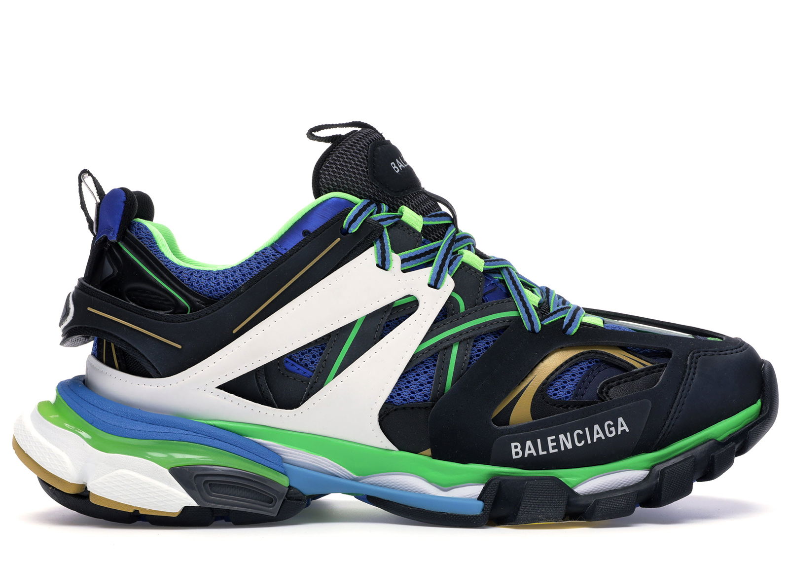 sneakers Balenciaga Track Green White Blue