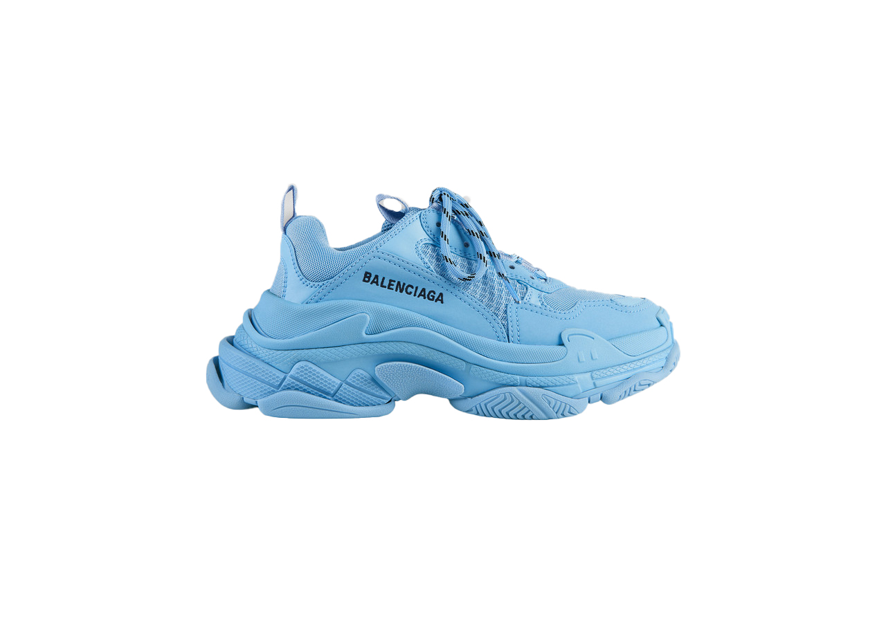 sneakers Balenciaga Triple S Light Blue (Women's)