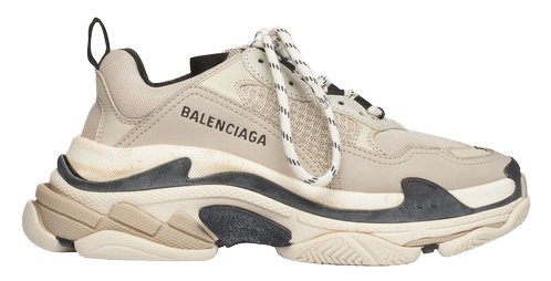 sneakers Balenciaga Triple S Vanille (W)