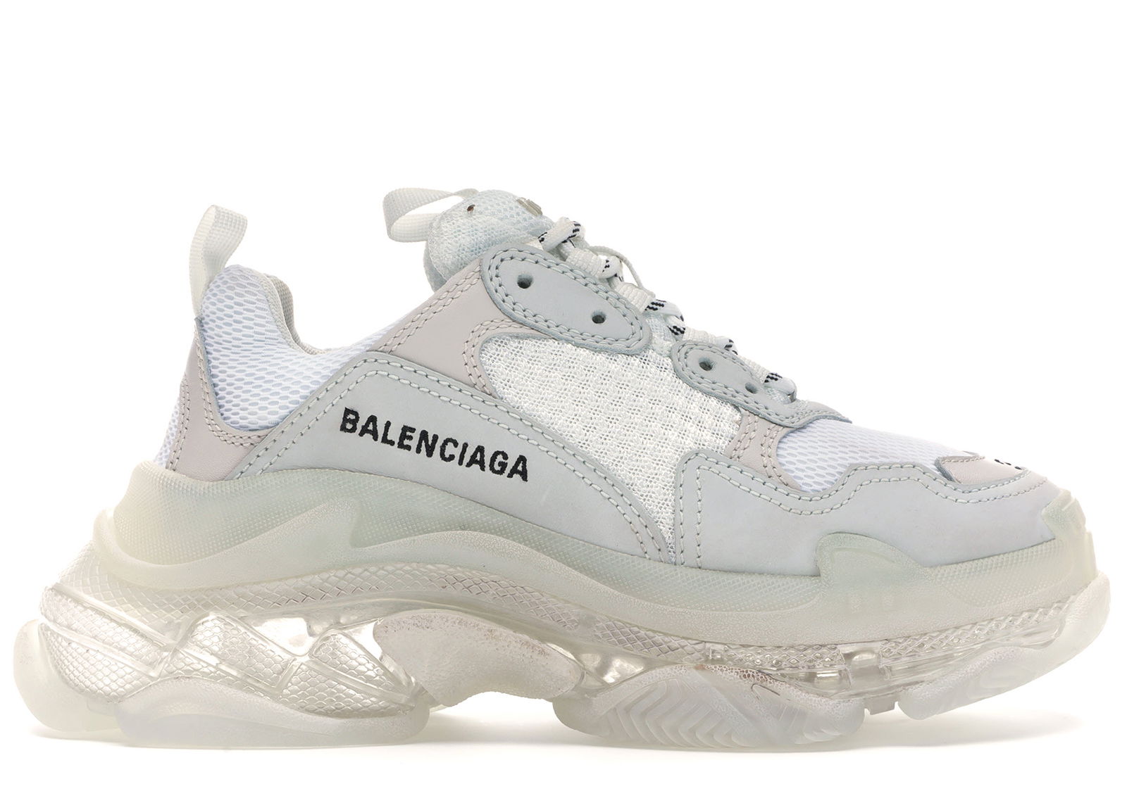 sneakers Balenciaga Triple S White Clear Sole (W)