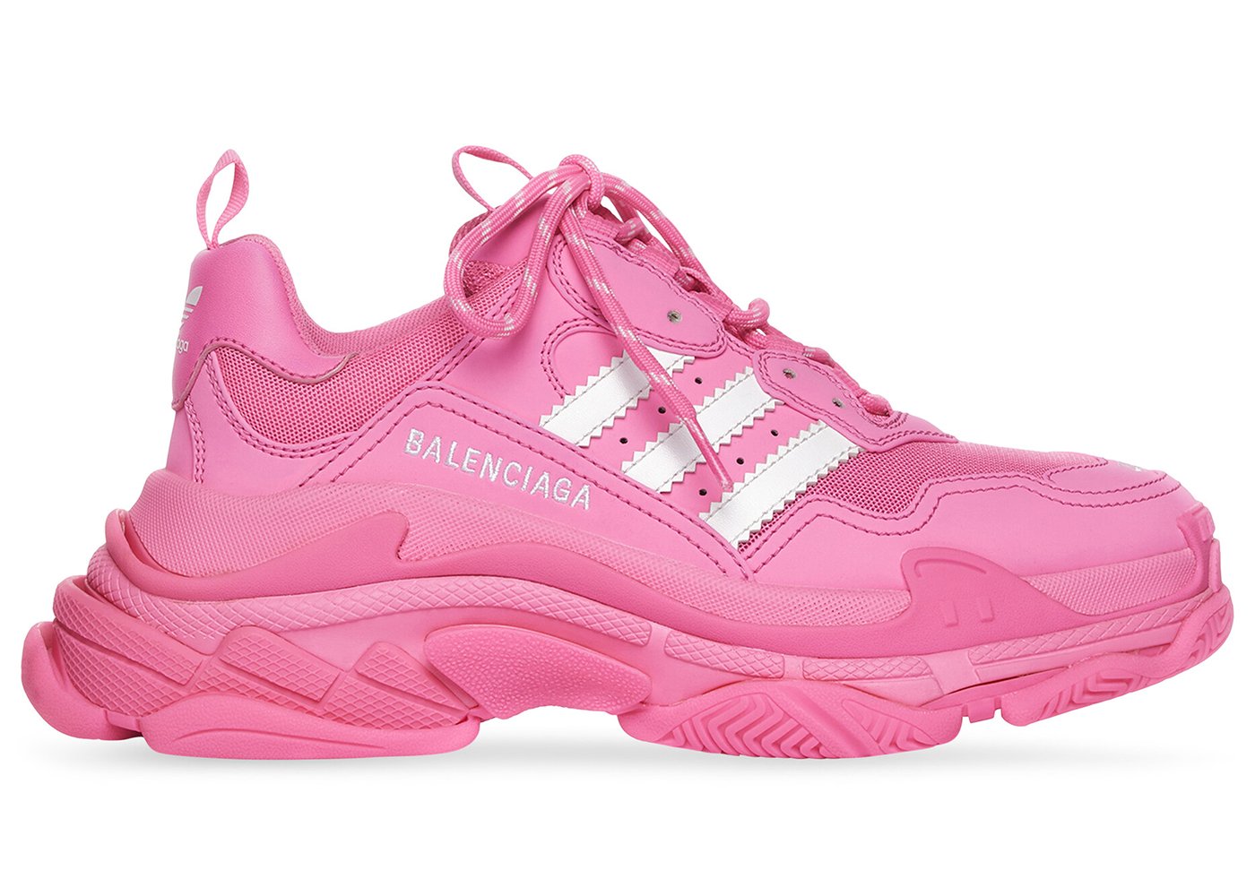Balenciaga x adidas Triple S Neon Pink (W) sneakers
