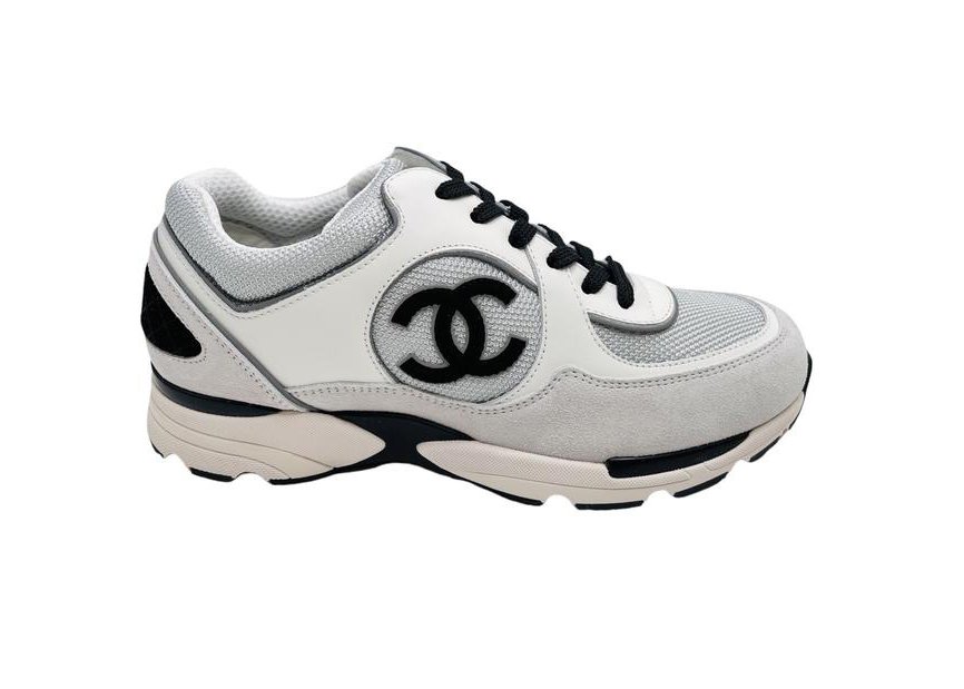 Chanel CC Logo Trainer White Leather sneakers